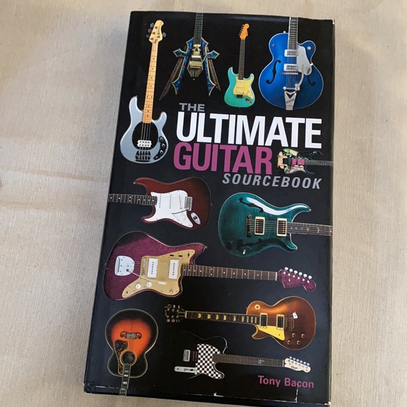 NWOT The Ultimate Guitar Sourcebook by Tony Bacon Hardcover - Picture 3 of 16